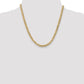 Flat Beveled Curb with Lobster Clasp Chain - WBC