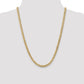 Flat Beveled Curb with Lobster Clasp Chain - WBC