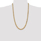 Flat Beveled Curb with Lobster Clasp Chain - WBC