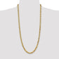 Flat Beveled Curb with Lobster Clasp Chain - WBC