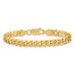Flat Beveled Curb with Lobster Clasp Bracelet - WBC