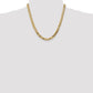 Flat Beveled Curb with Lobster Clasp Chain - WBC