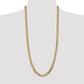 Flat Beveled Curb with Lobster Clasp Chain - WBC