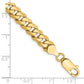 Flat Beveled Curb with Lobster Clasp Chain - WBC