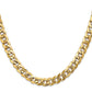 Flat Beveled Curb with Lobster Clasp Chain - WBC
