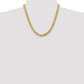 Flat Beveled Curb with Lobster Clasp Chain - WBC