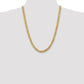 Flat Beveled Curb with Lobster Clasp Chain - WBC