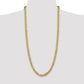 Flat Beveled Curb with Lobster Clasp Chain - WBC