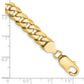 Flat Beveled Curb with Lobster Clasp Chain - WBC