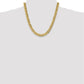 Flat Beveled Curb with Lobster Clasp Chain - WBC