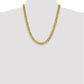 Flat Beveled Curb with Lobster Clasp Chain - WBC