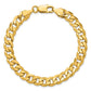 Flat Beveled Curb with Lobster Clasp Chain - WBC