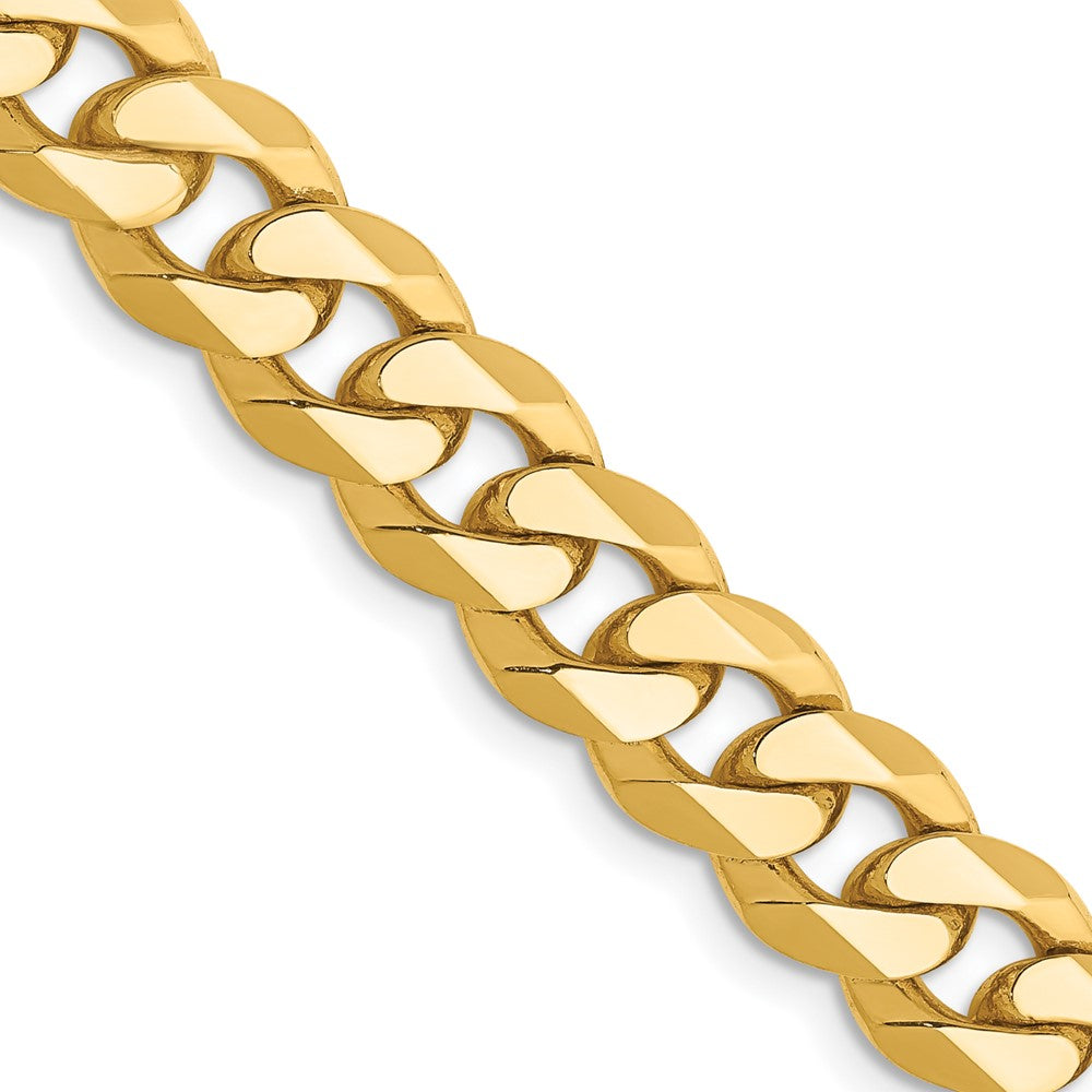 Flat Beveled Curb with Lobster Clasp Chain - WBC