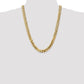 Flat Beveled Curb with Lobster Clasp Chain - WBC