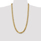 Flat Beveled Curb with Lobster Clasp Chain - WBC