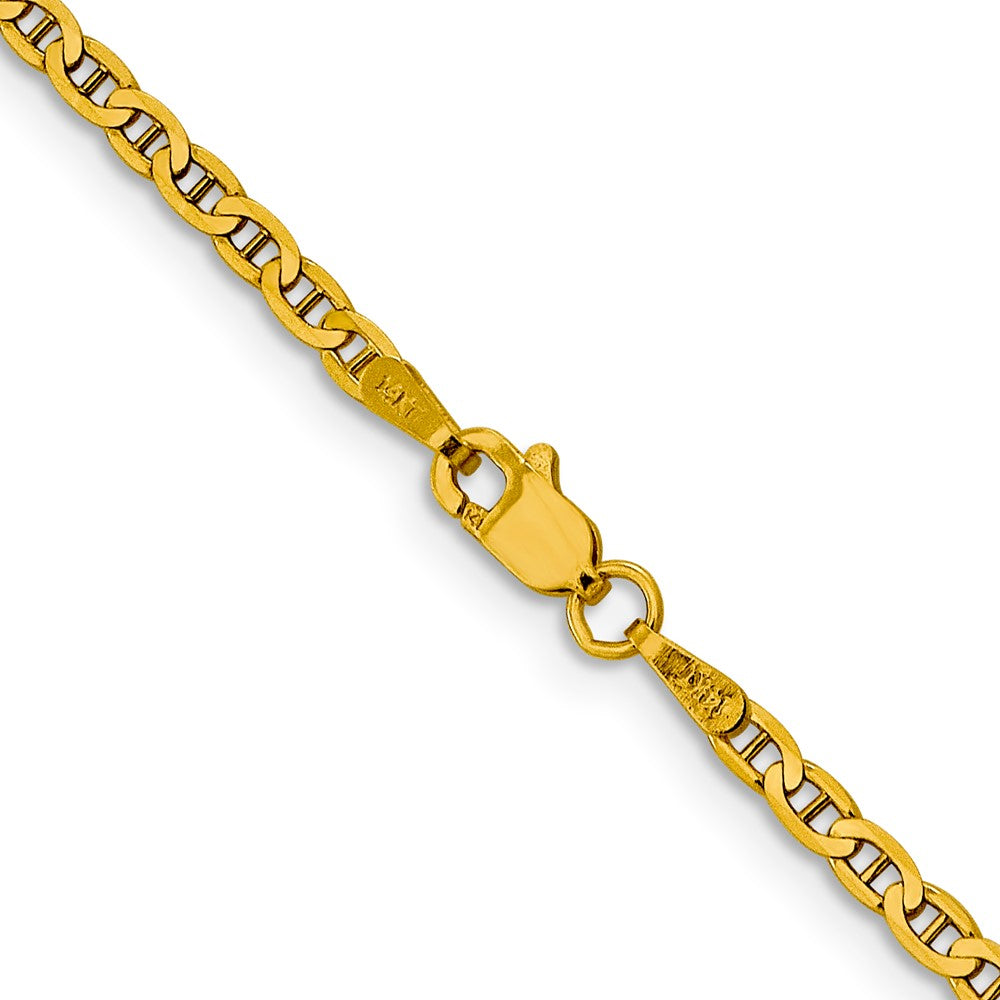 Concave Anchor with Lobster Clasp Chain - WBC