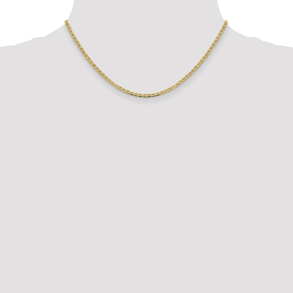 Concave Anchor with Lobster Clasp Chain - WBC