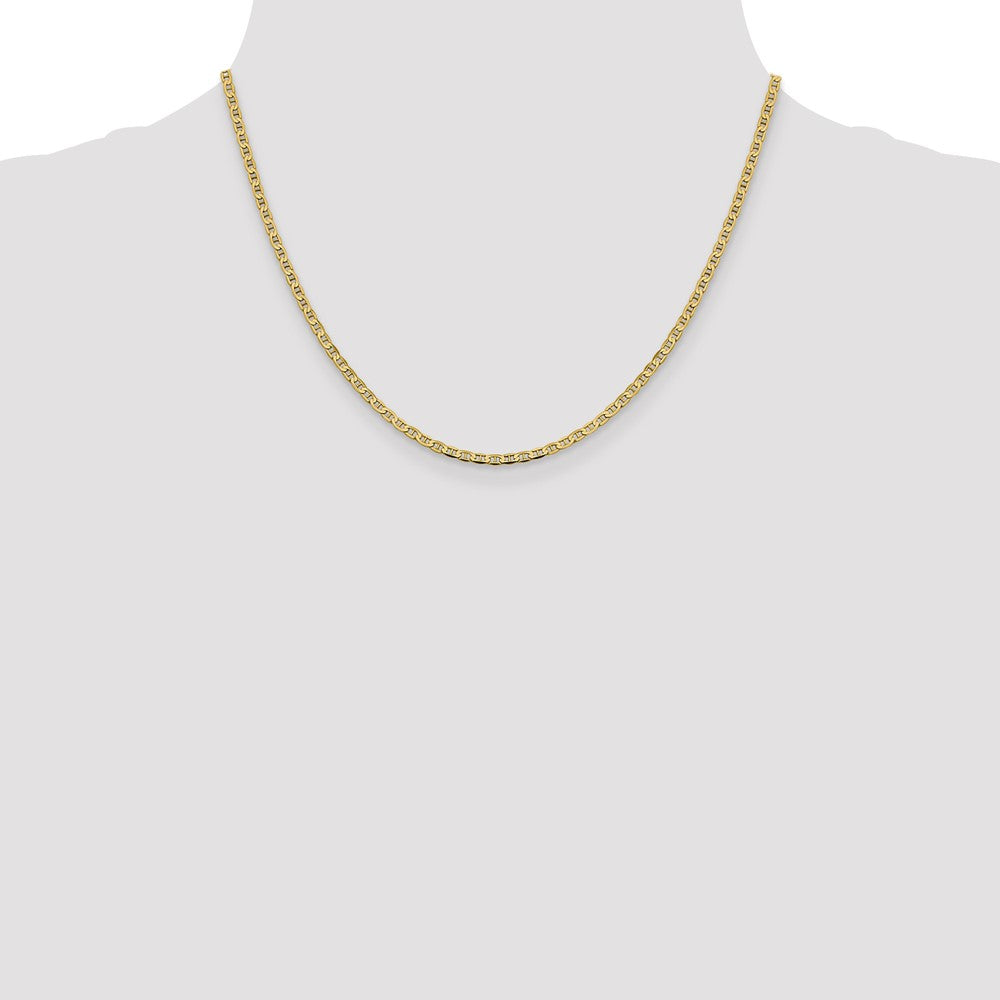 Concave Anchor with Lobster Clasp Chain - WBC
