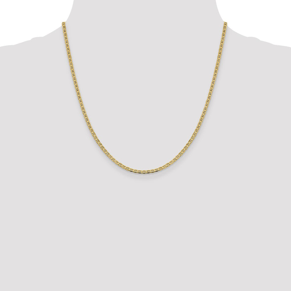Concave Anchor with Lobster Clasp Chain - WBC