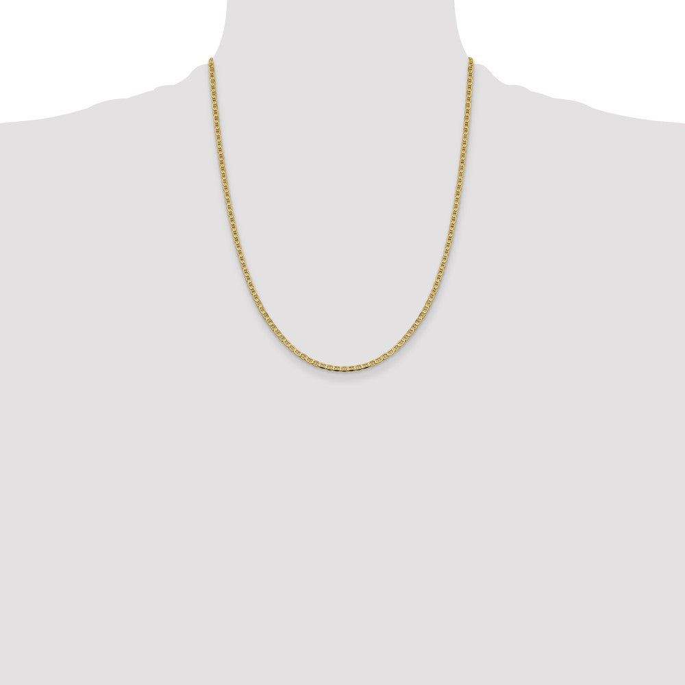 Concave Anchor with Lobster Clasp Chain - WBC