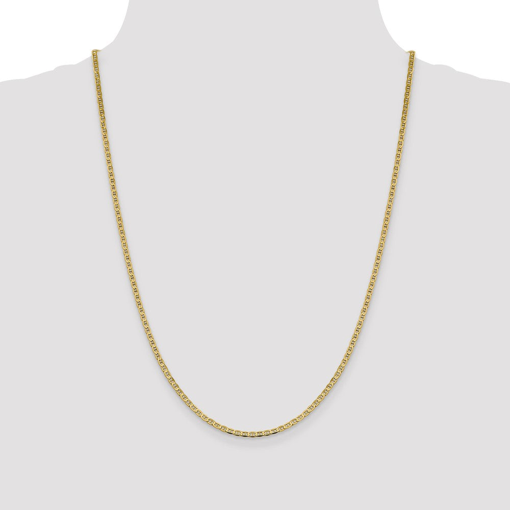 Concave Anchor with Lobster Clasp Chain - WBC
