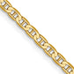 Concave Anchor with Lobster Clasp Chain - WBC