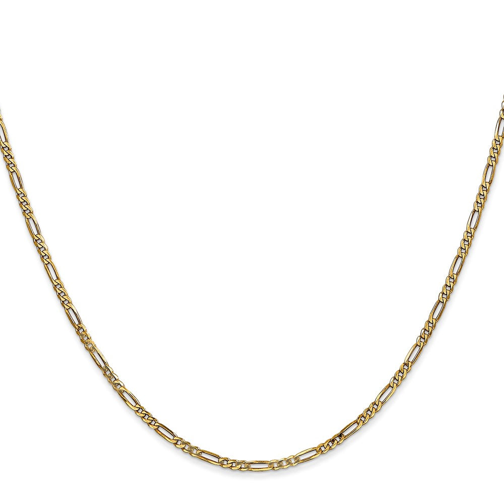 Flat Figaro with Lobster Clasp Chain - WBC