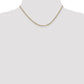 Flat Figaro with Lobster Clasp Chain - WBC