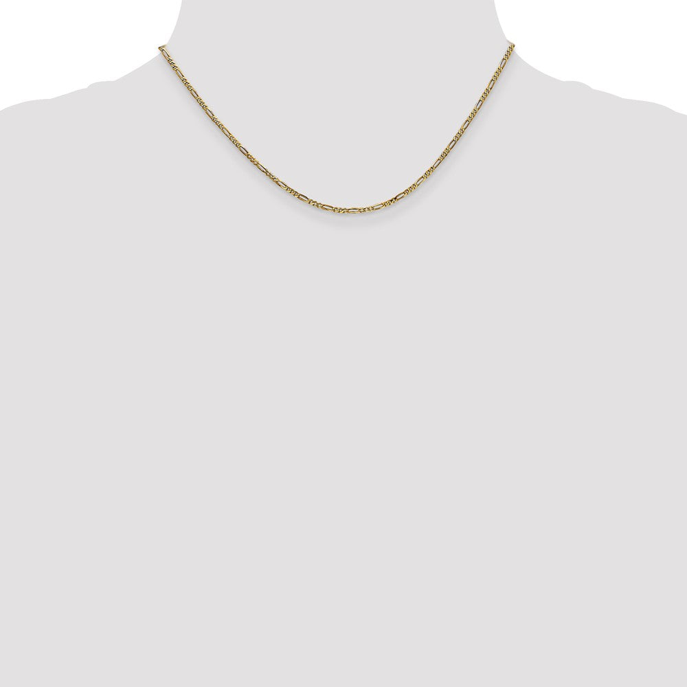 Flat Figaro with Lobster Clasp Chain - WBC