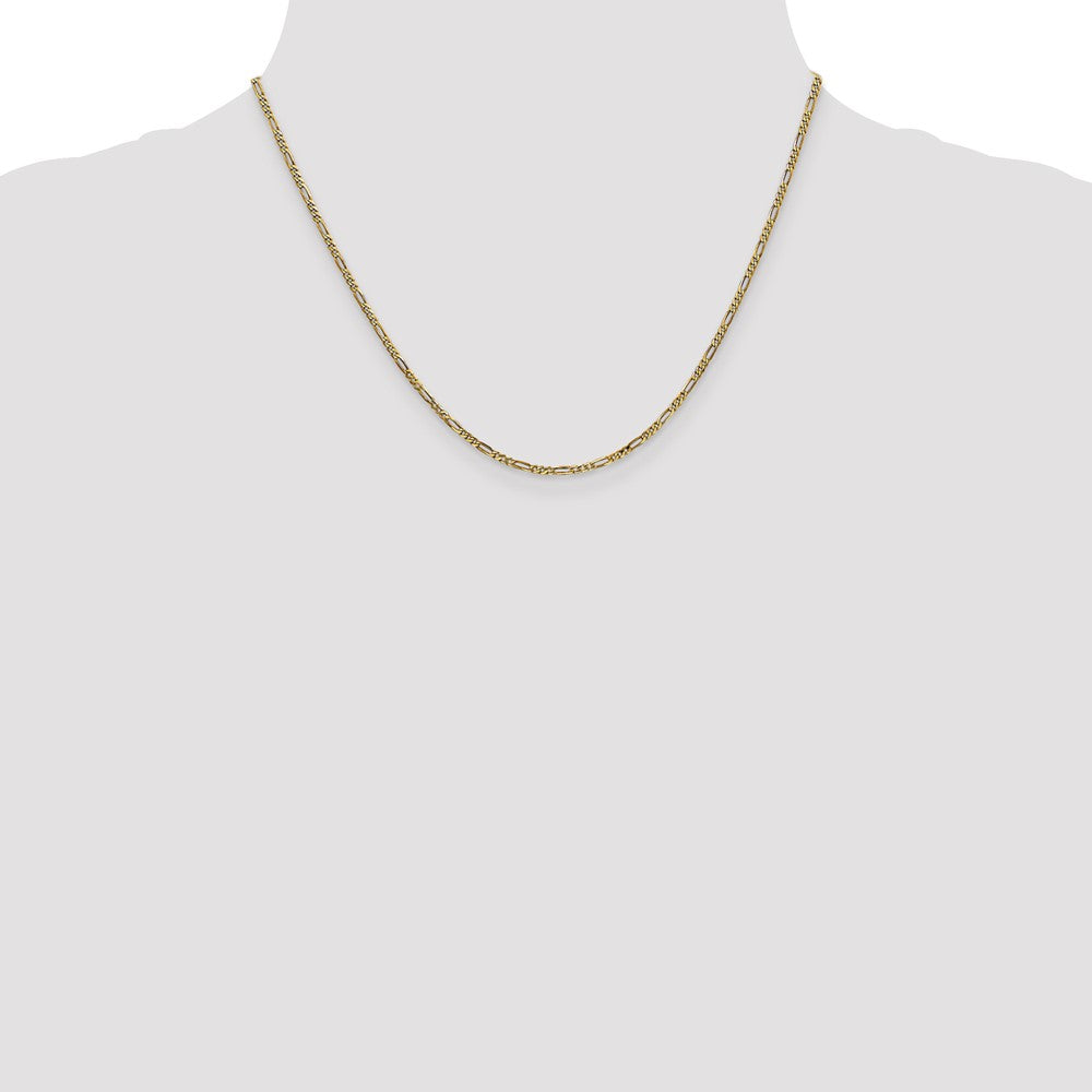 Flat Figaro with Lobster Clasp Chain - WBC