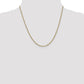 Flat Figaro with Lobster Clasp Chain - WBC