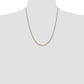 Flat Figaro with Lobster Clasp Chain - WBC