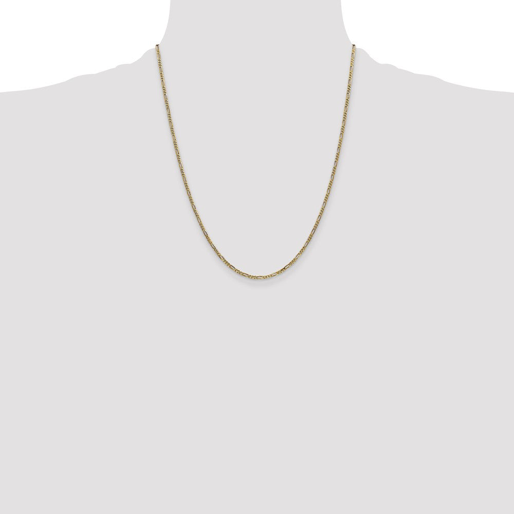 Flat Figaro with Lobster Clasp Chain - WBC