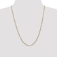 Flat Figaro with Lobster Clasp Chain - WBC