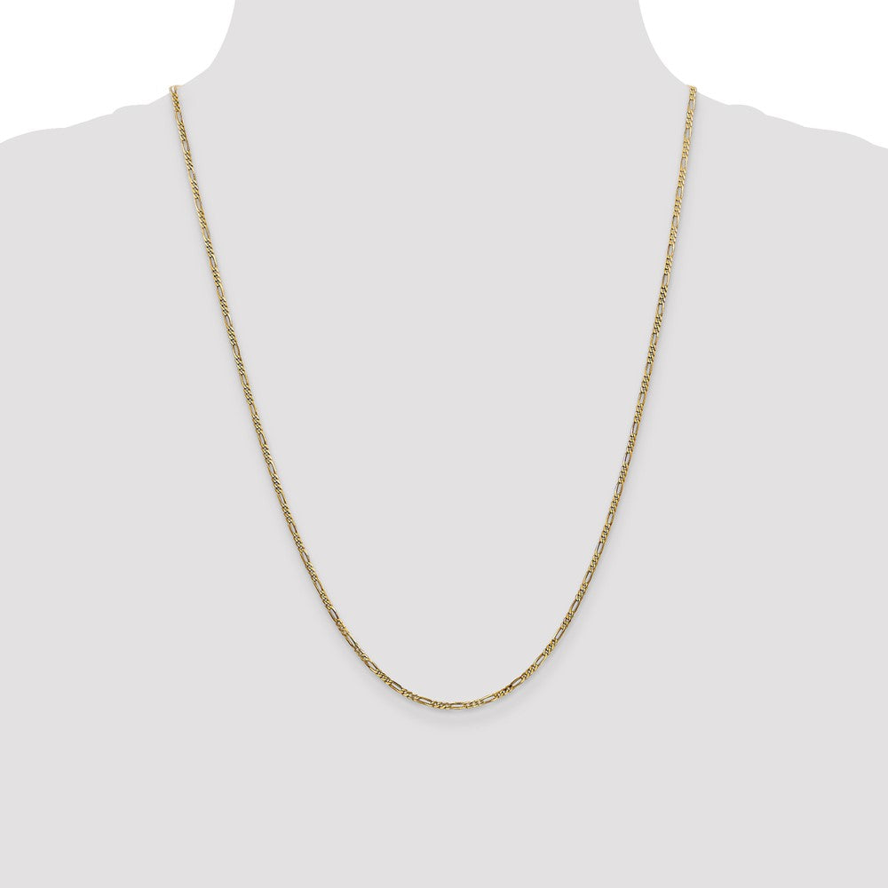 Flat Figaro with Lobster Clasp Chain - WBC