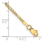 Flat Figaro with Lobster Clasp Chain - WBC