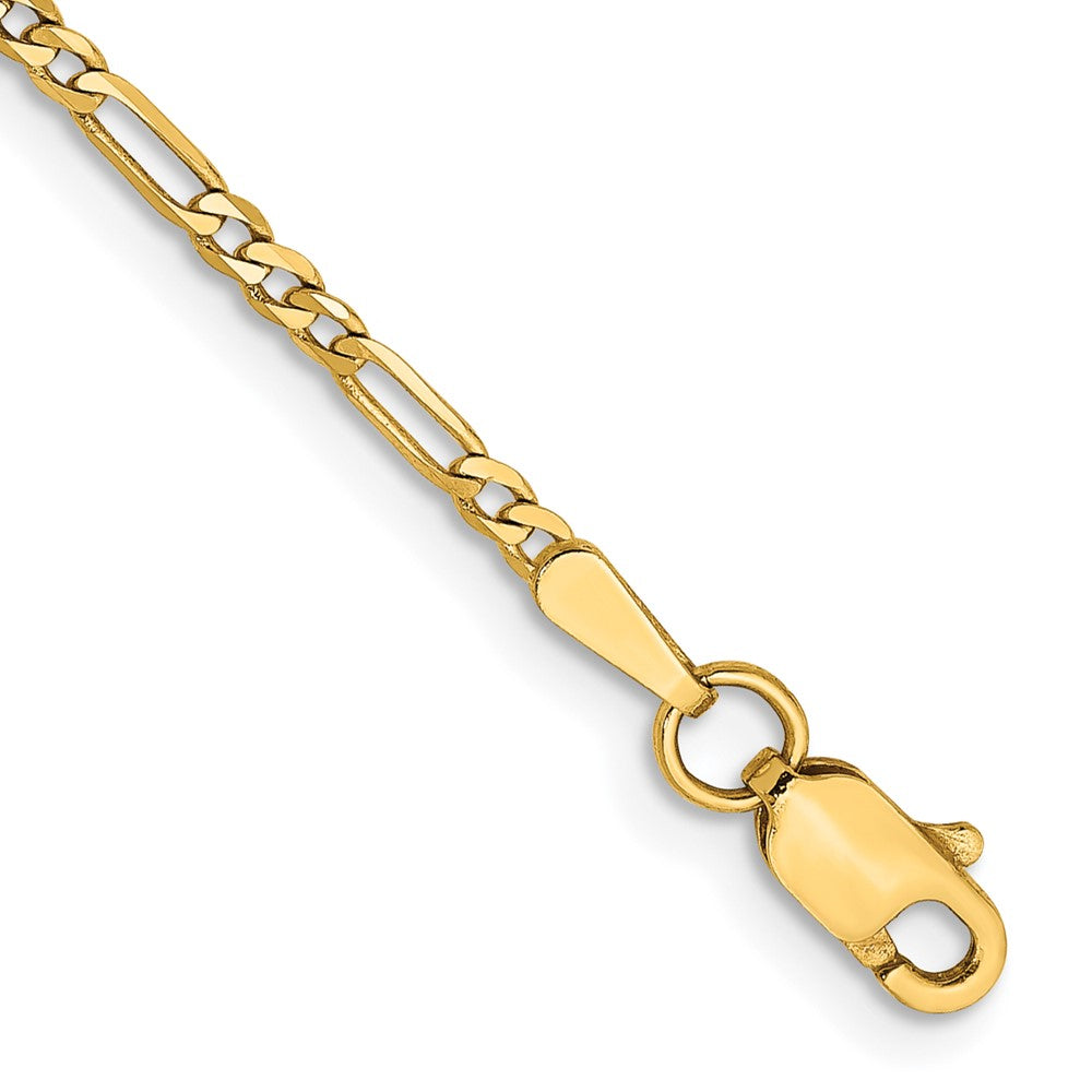 Flat Figaro with Lobster Clasp Chain - WBC