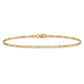 Flat Figaro with Lobster Clasp Bracelet - WBC