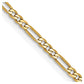 Flat Figaro with Lobster Clasp Chain - WBC