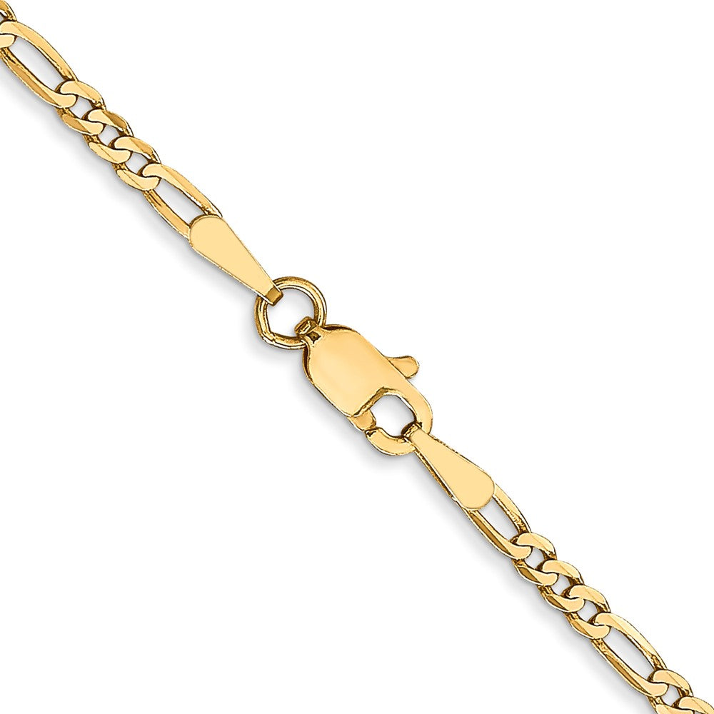 Flat Figaro with Lobster Clasp Chain - WBC
