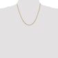 Flat Figaro with Lobster Clasp Chain - WBC