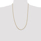 Flat Figaro with Lobster Clasp Chain - WBC