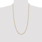 Flat Figaro with Lobster Clasp Chain - WBC