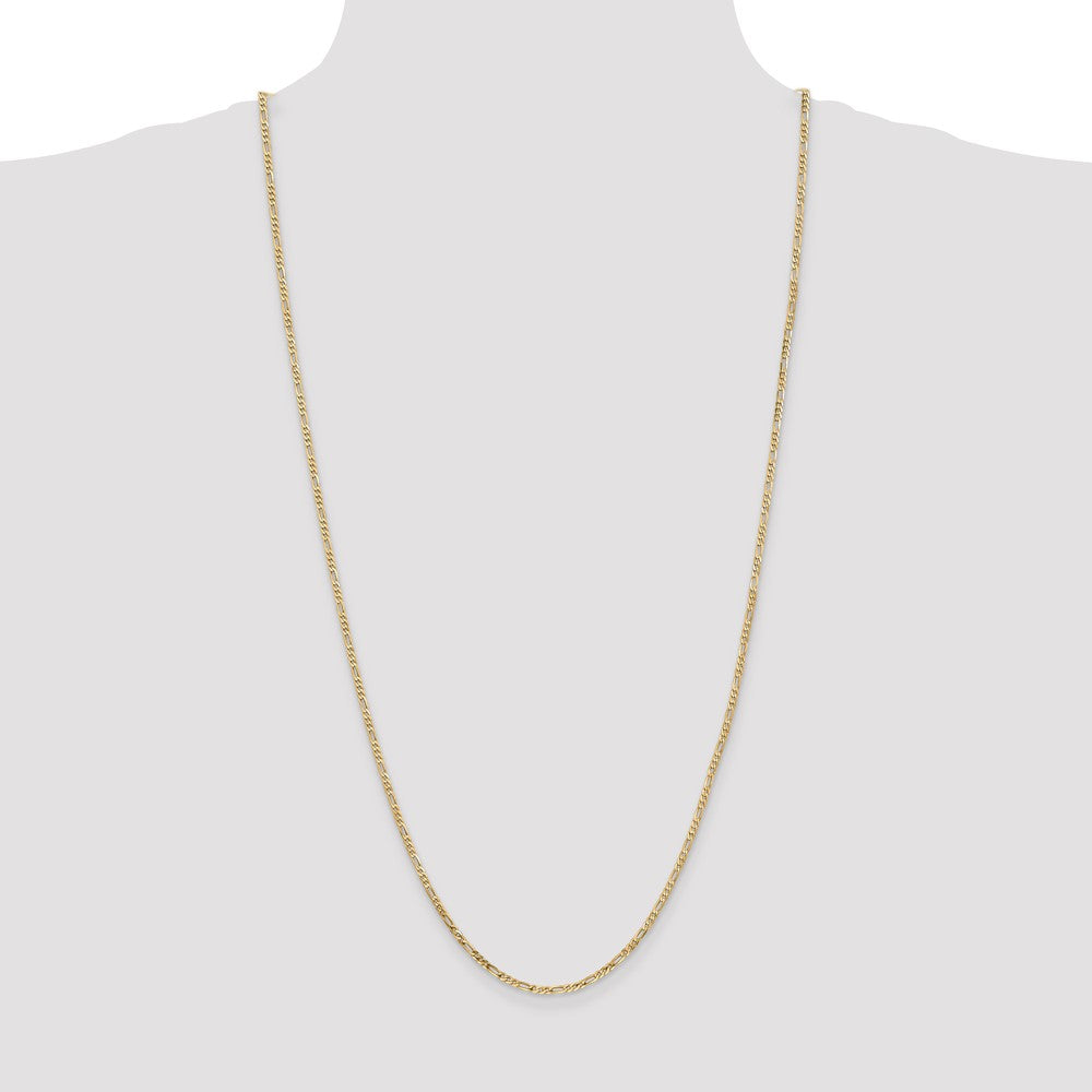 Flat Figaro with Lobster Clasp Chain - WBC