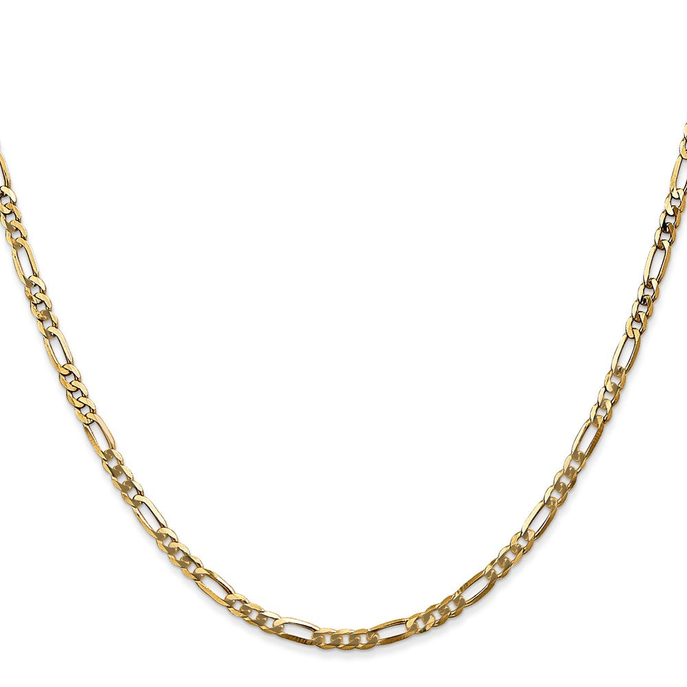 Flat Figaro with Lobster Clasp Chain - WBC