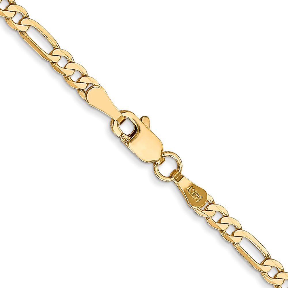 Flat Figaro with Lobster Clasp Chain - WBC