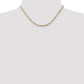Flat Figaro with Lobster Clasp Chain - WBC
