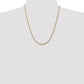 Flat Figaro with Lobster Clasp Chain - WBC