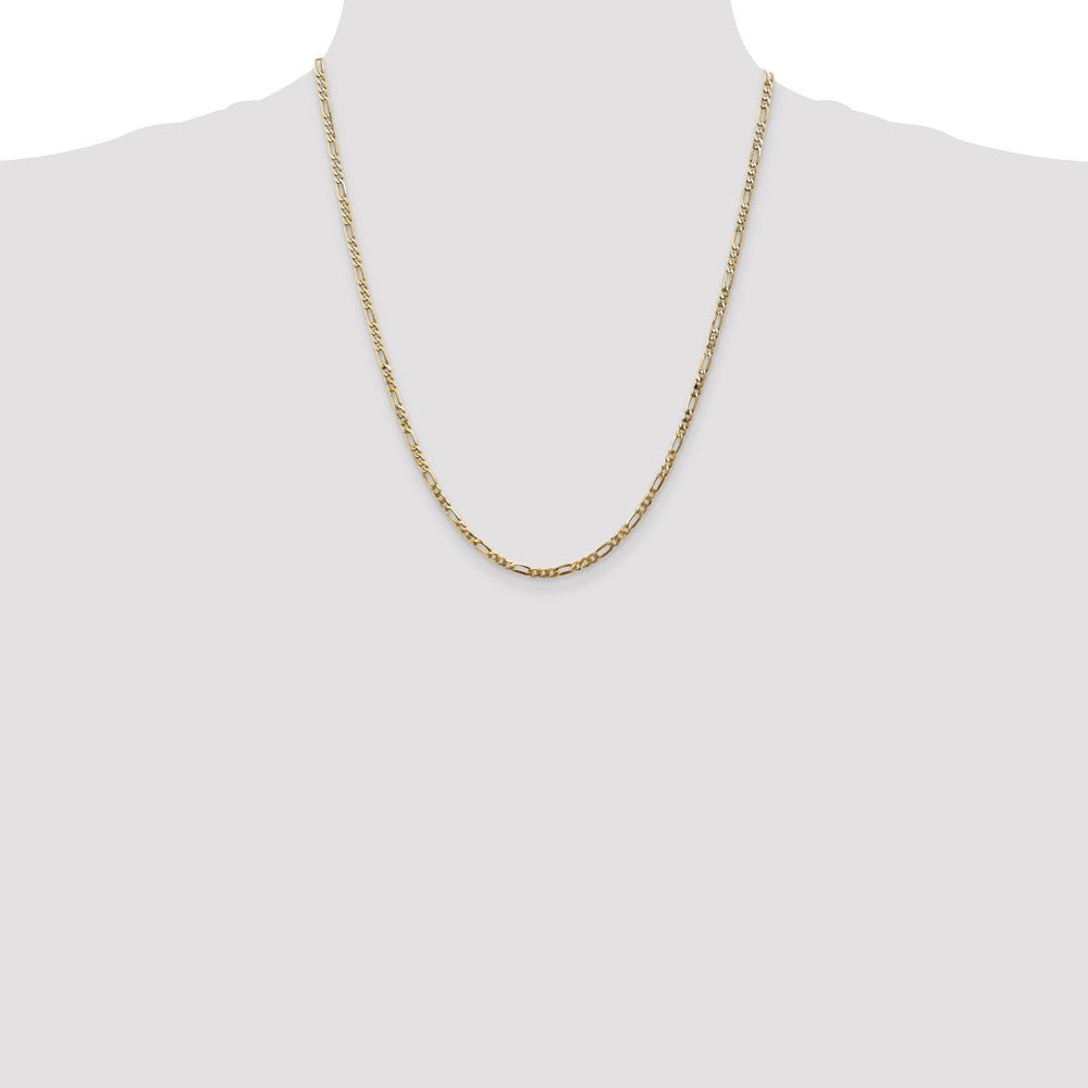 Flat Figaro with Lobster Clasp Chain - WBC