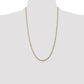 Flat Figaro with Lobster Clasp Chain - WBC